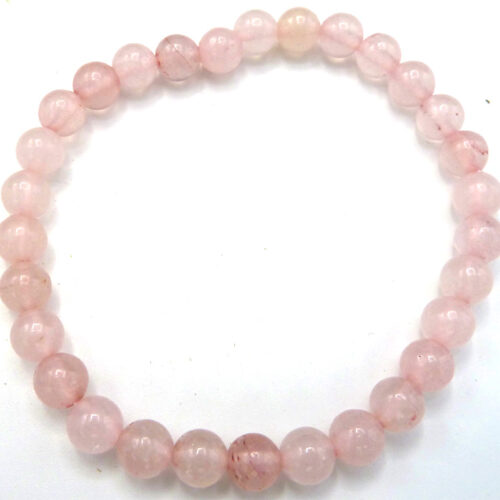 bracelet quartz rose pierre amour stress estime de soi