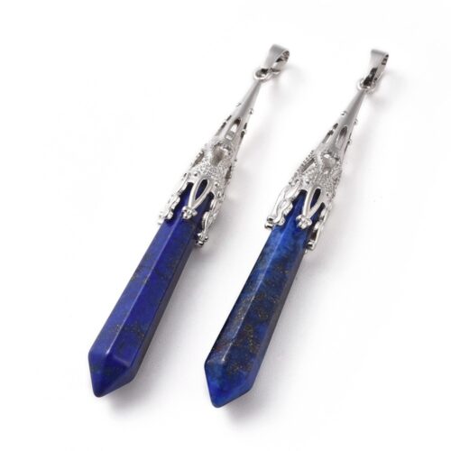 pendentifs en lapis lazuli naturel