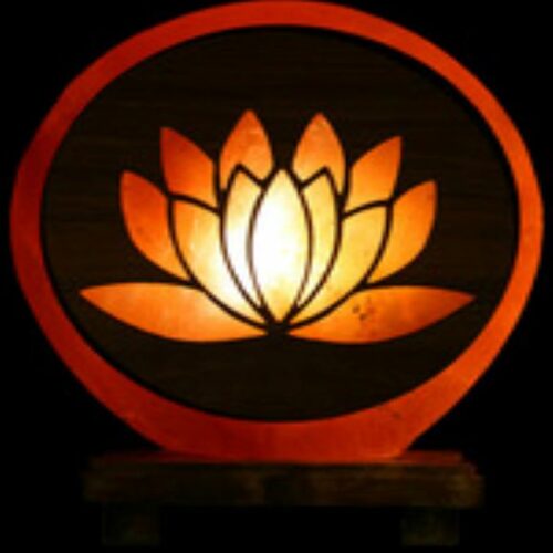 lampe de sel lotus